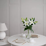 ハナプロ(HANAPRO) ユリ 生花 花束 リッチ 花のプロが厳選 【大田市場直送】 白系